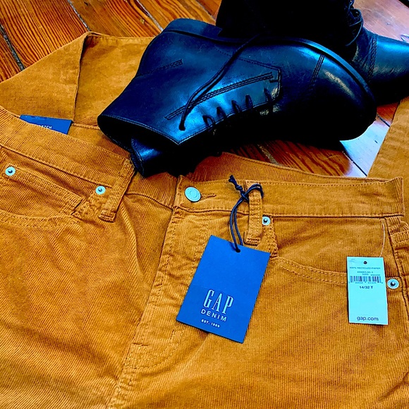 GAP DENIM NWT High Rise Cords 💛- 14/32T - Picture 3 of 12